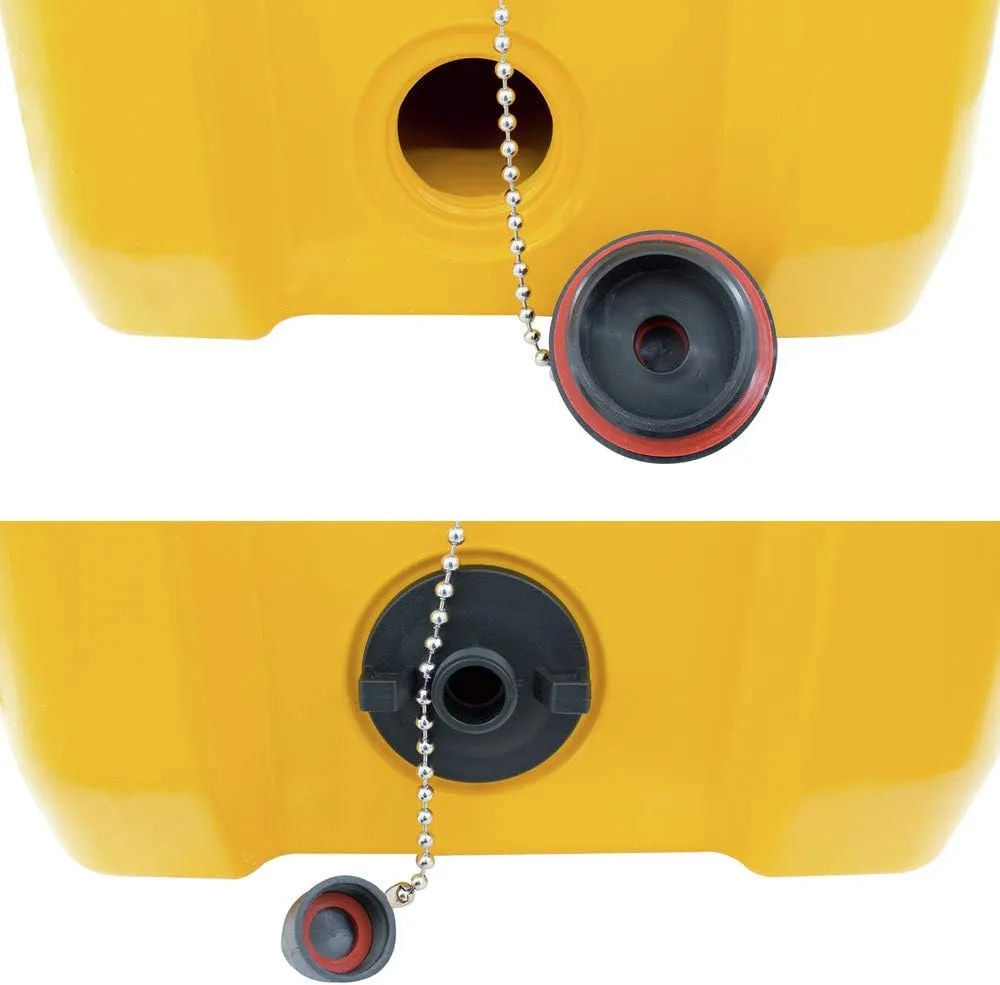 DEWALT 45 Qt Roto Molded Cooler, Heavy Duty Ice Chest for Camping, Sports & Outdoor Activities