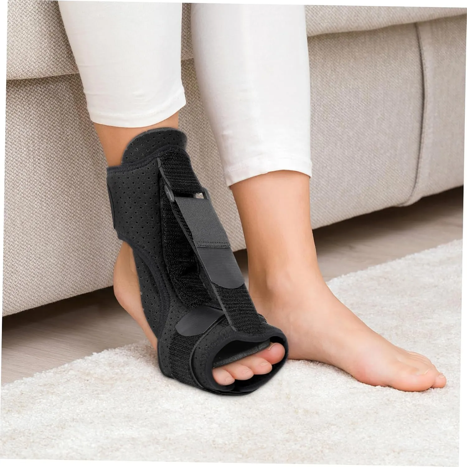 Didiseaon 1 Set Plantar Night Sleeping Stretch Boot Elastic Night Adjustable