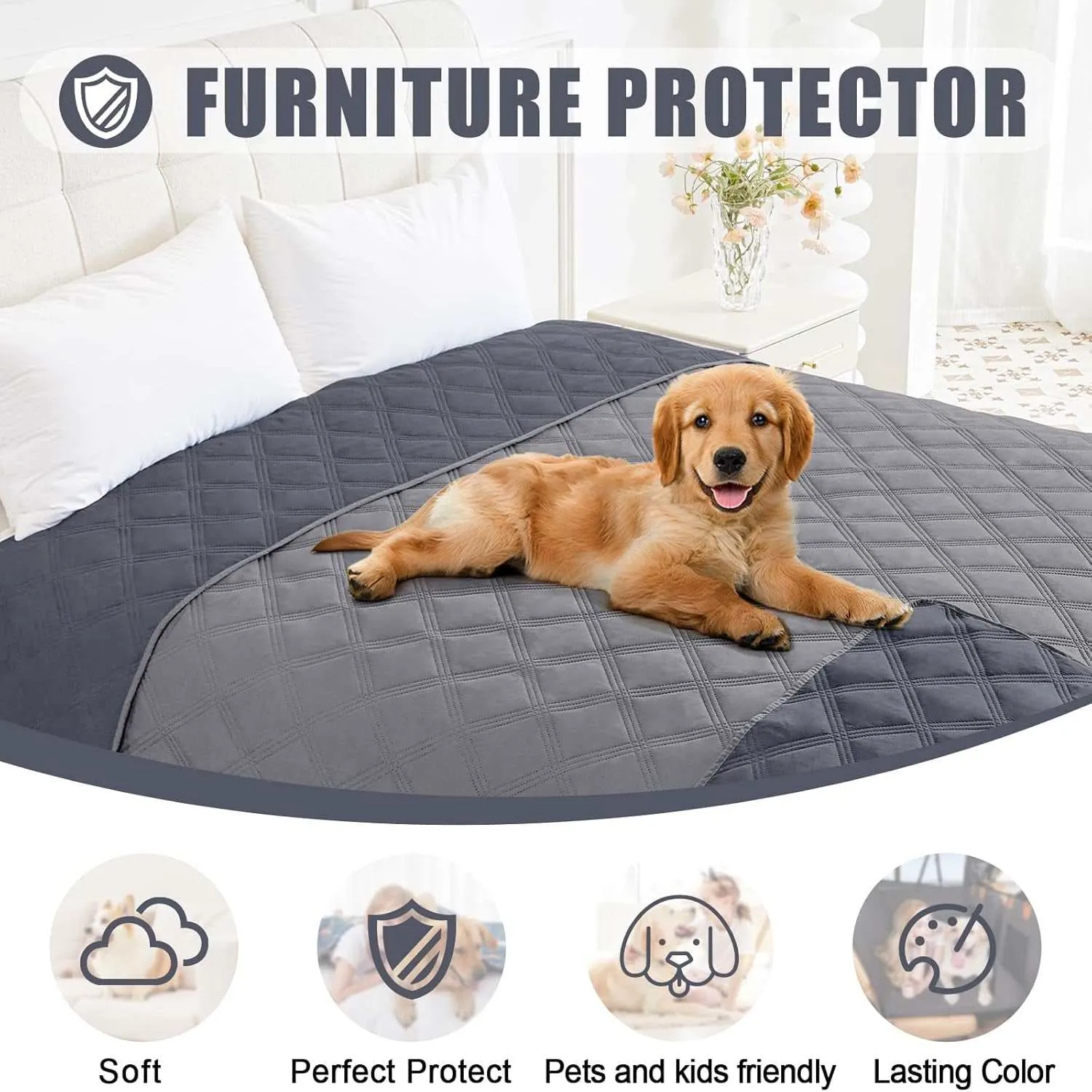 Dog Waterproof Sofa Furniture Blanket