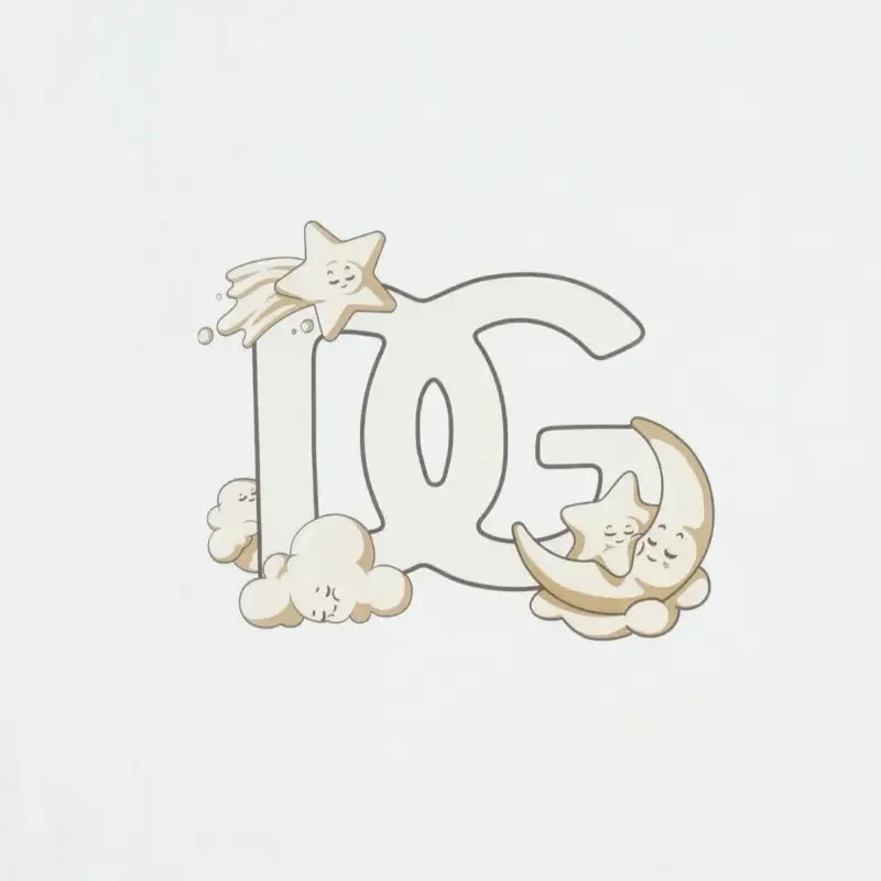 Dolce & Gabbana Beige DG Logo Blanket