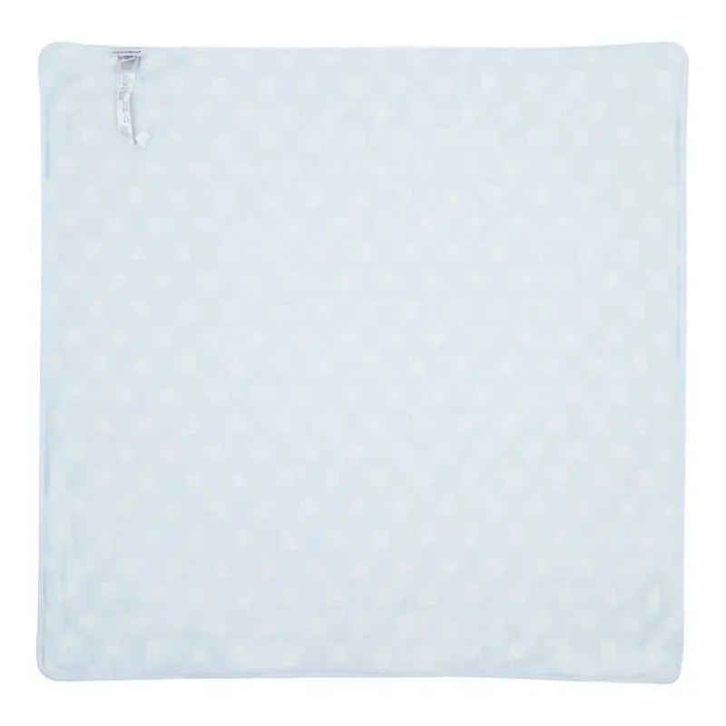 Dolce & Gabbana Blue DG Logo Jersey Blanket