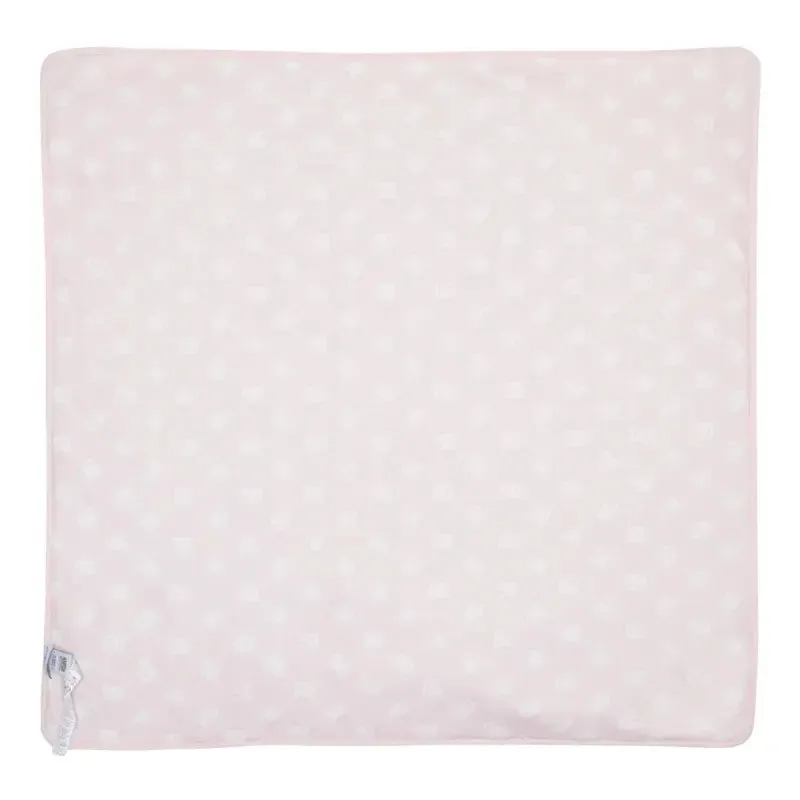 Dolce & Gabbana Pink DG Logo Jersey Blanket