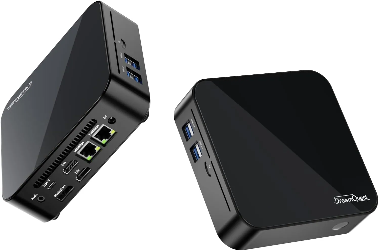 DreamQuest Mini PC Windows 11 Pro Preinstalled Intel Twin Lake N150(Turbo 3.6GHz), 16GB DDR4 RAM 1TB PCIe M.2 SSD Micro Pc, Desktop Computer 4K Dual HDMI/USB3.2/WiFi 5/BT5.0/ for Office, Business