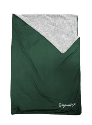 Drywalks Canine Cosy Waterproof Blanket | Forest Green