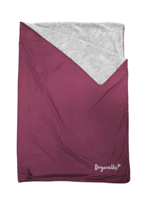 Drywalks Canine Cosy Waterproof Blanket | Plum