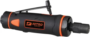 Dynabrade (DGS31) 0.3 hp Straight-Line Die Grinder | 1/4" 3-piece Collet, 25000 RPM Pneumatic Motor | Compact and Lightweight, Suited for Confined Areas