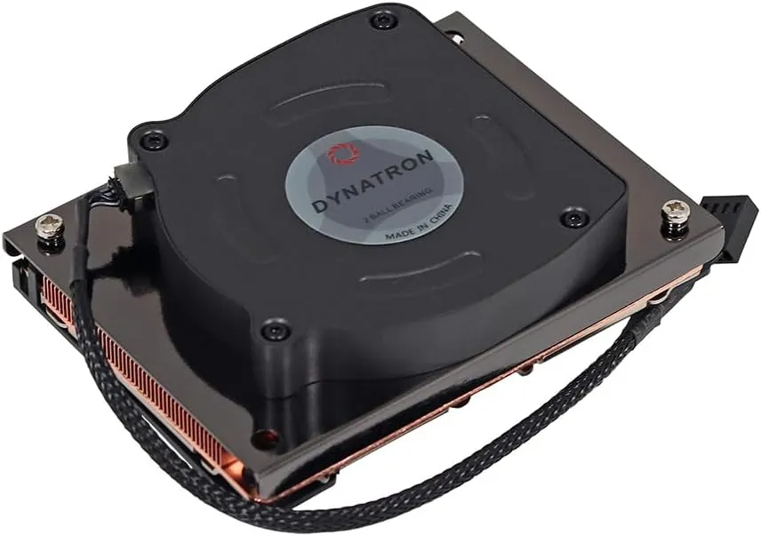 Dynatron N12 1U Copper Heat Sink with Vapor Chamber Base for Intel Whitley Platform Ice Lake/Cooper Lake Processor