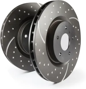 EBC Brakes GD7498 3GD Series Dimpled and Slotted Sport Rotor