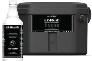 Eccotemp EZ-Flush System Descaler Kit with Pump and Solution, Durable Tankless Water Heater Flushing Kit