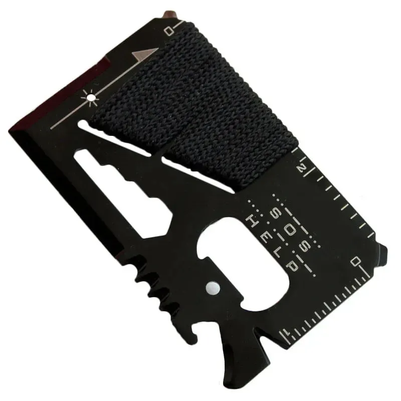 EDC Multifunctional Pocket Tool Card for Camping and Survival