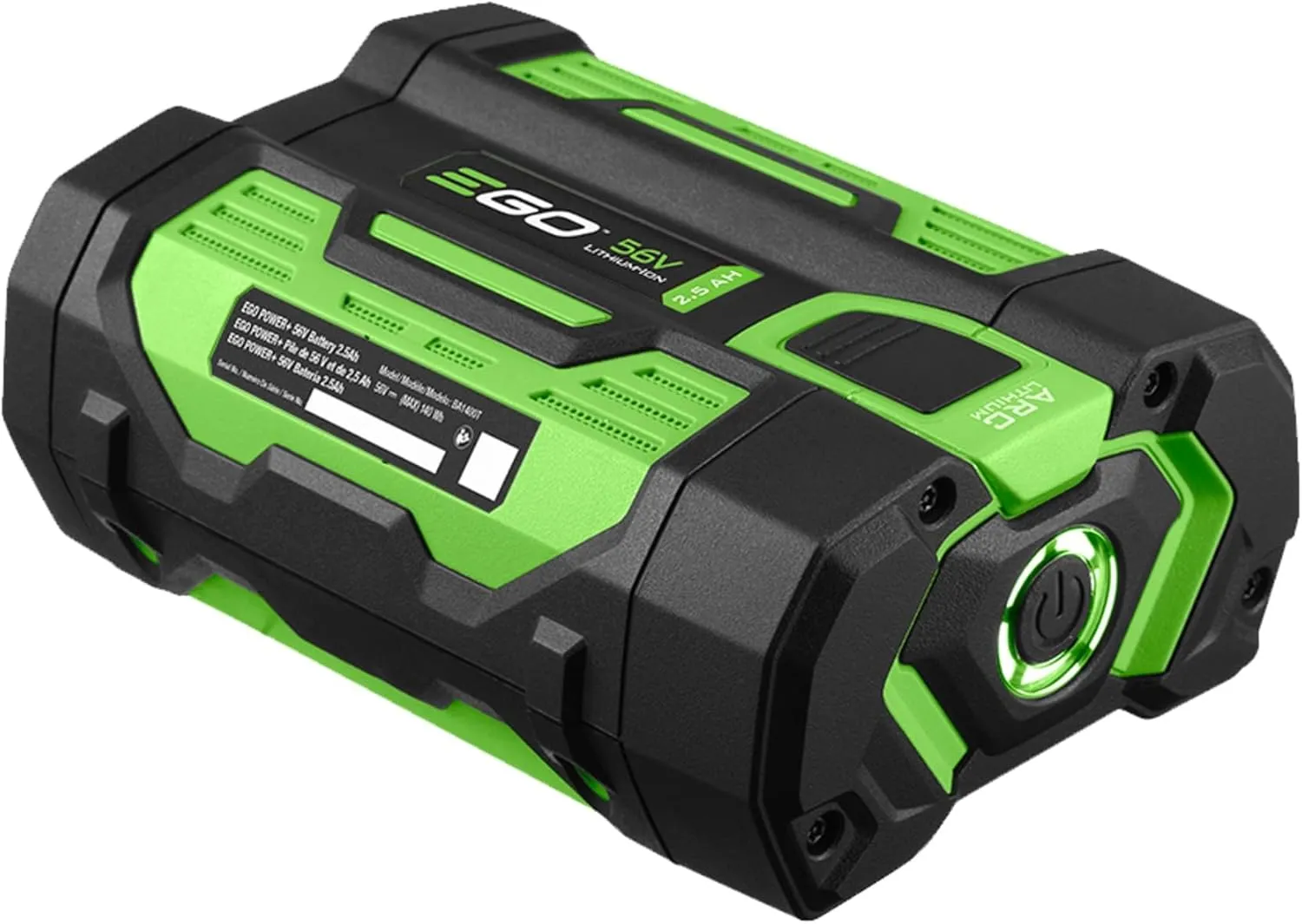EGO POWER  Chain Saw, 12" Battery Powered Chainsaw, Electric Cordless, Includes 56V 2.5Ah Battery and Charger - CS1201