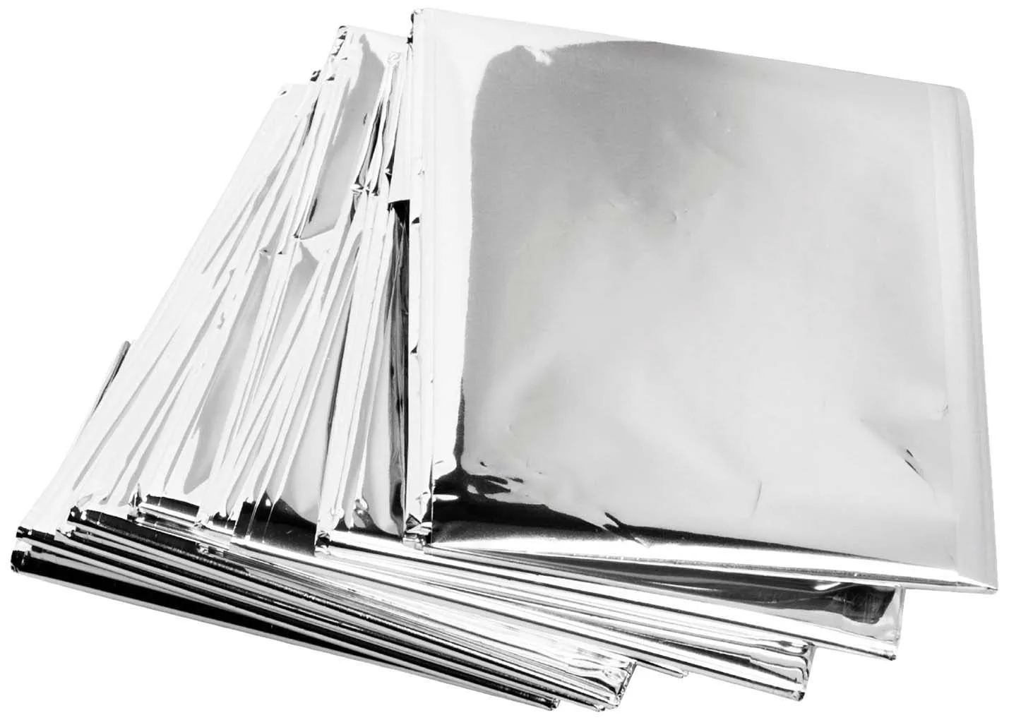 Emergency Mylar Thermal Blankets, 52" x 84" (Pack of 20)