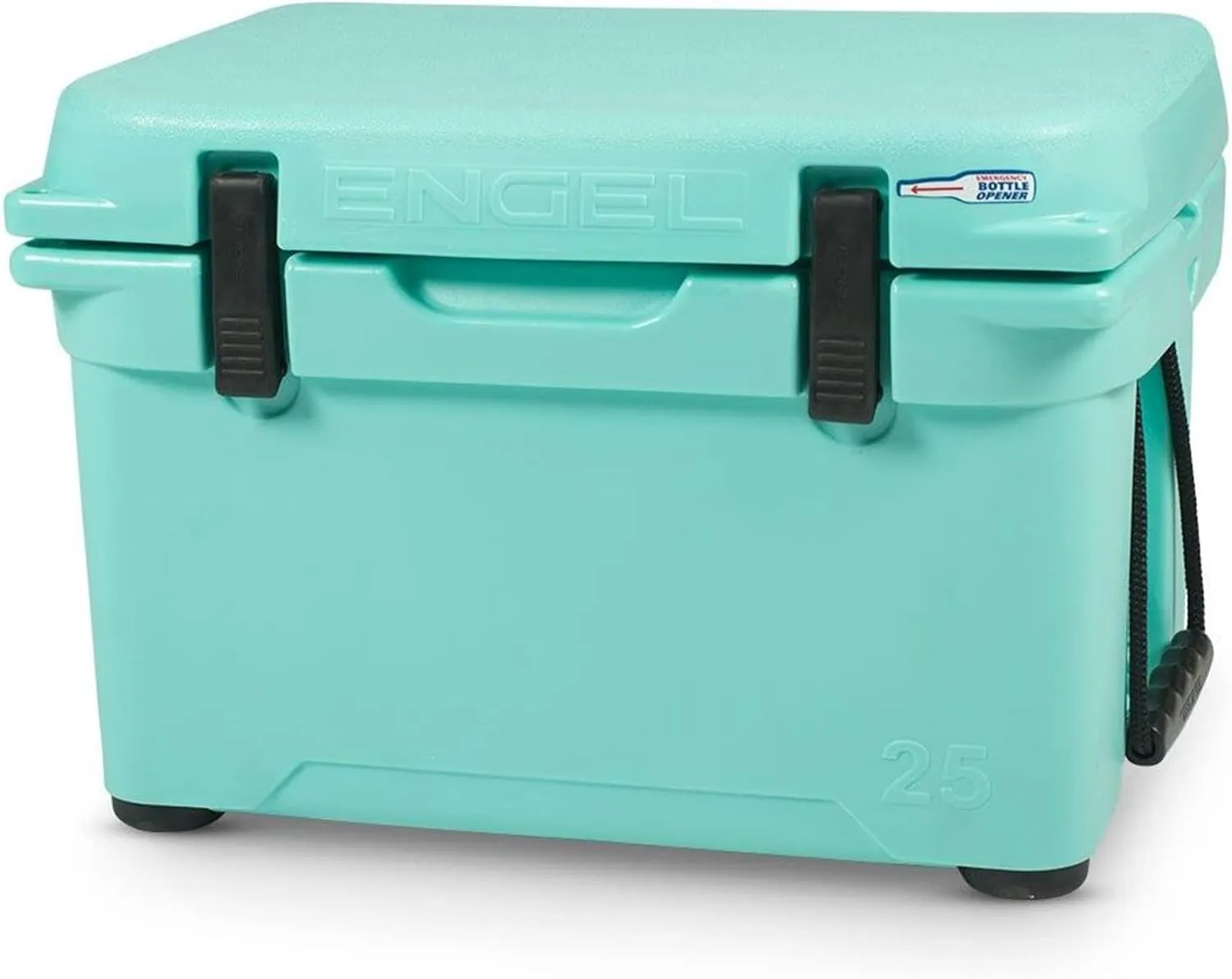 ENGEL 25 High Performance 5.28 Gallon 24 Can High Performance Durable Rotationally Molded Ice Cooler for Camping, Hunting, and Fishing