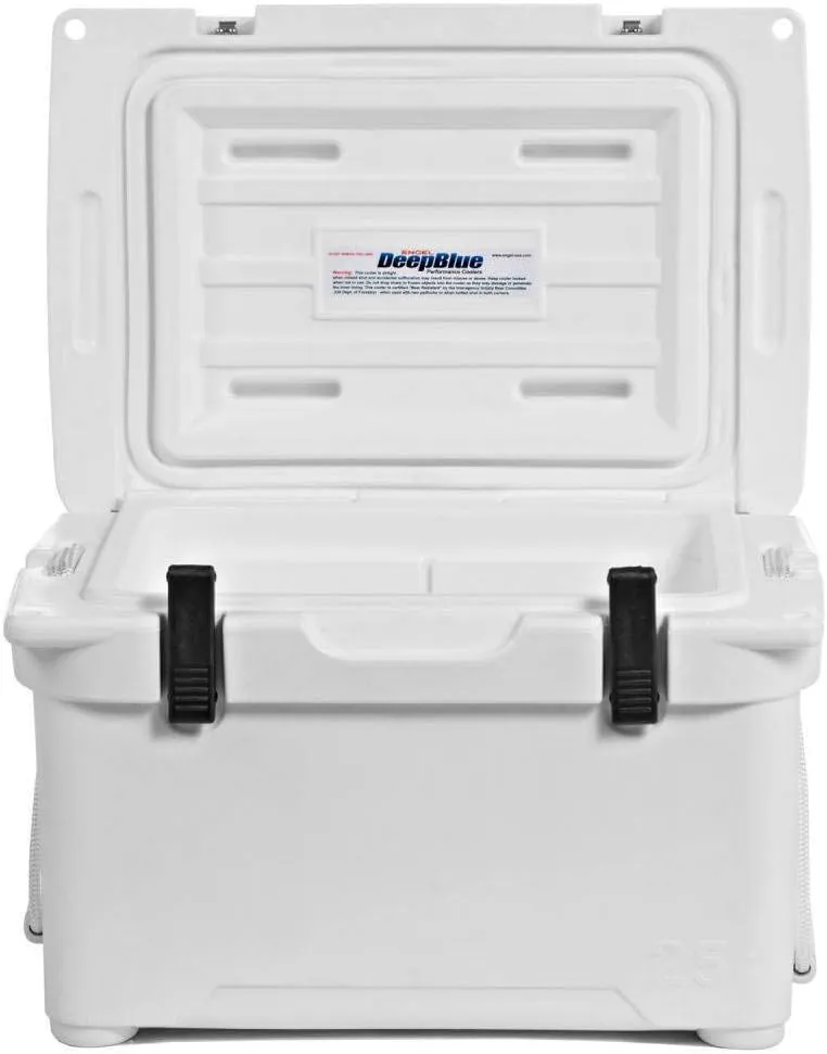 ENGEL 25 High Performance 5.28 Gallon 24 Can High Performance Durable Rotationally Molded Ice Cooler for Camping, Hunting, and Fishing