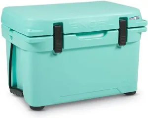 ENGEL 25 High Performance 5.28 Gallon 24 Can High Performance Durable Rotationally Molded Ice Cooler for Camping, Hunting, and Fishing