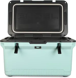 ENGEL 60 QT Ultra-Light Injection Molded Cooler - Ice Chest Keeps Ice up to 7 Days - Large Cooler Includes Wire Basket, Divider and Built-in Bottle Opener