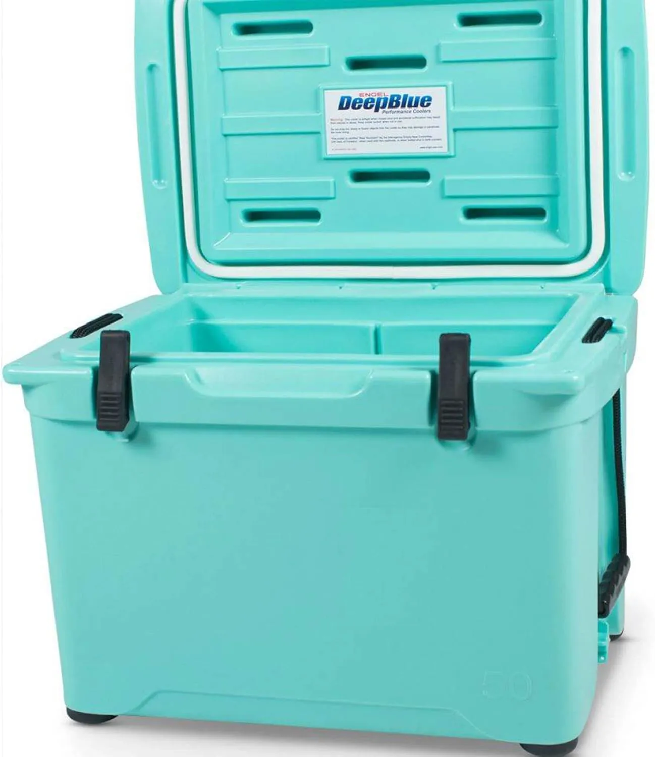Engel Coolers ENG50 Cooler | 60 Can High Performance Durable Seamless Rotationally Molded Ice Box for Camping, Hunting, and Fishing