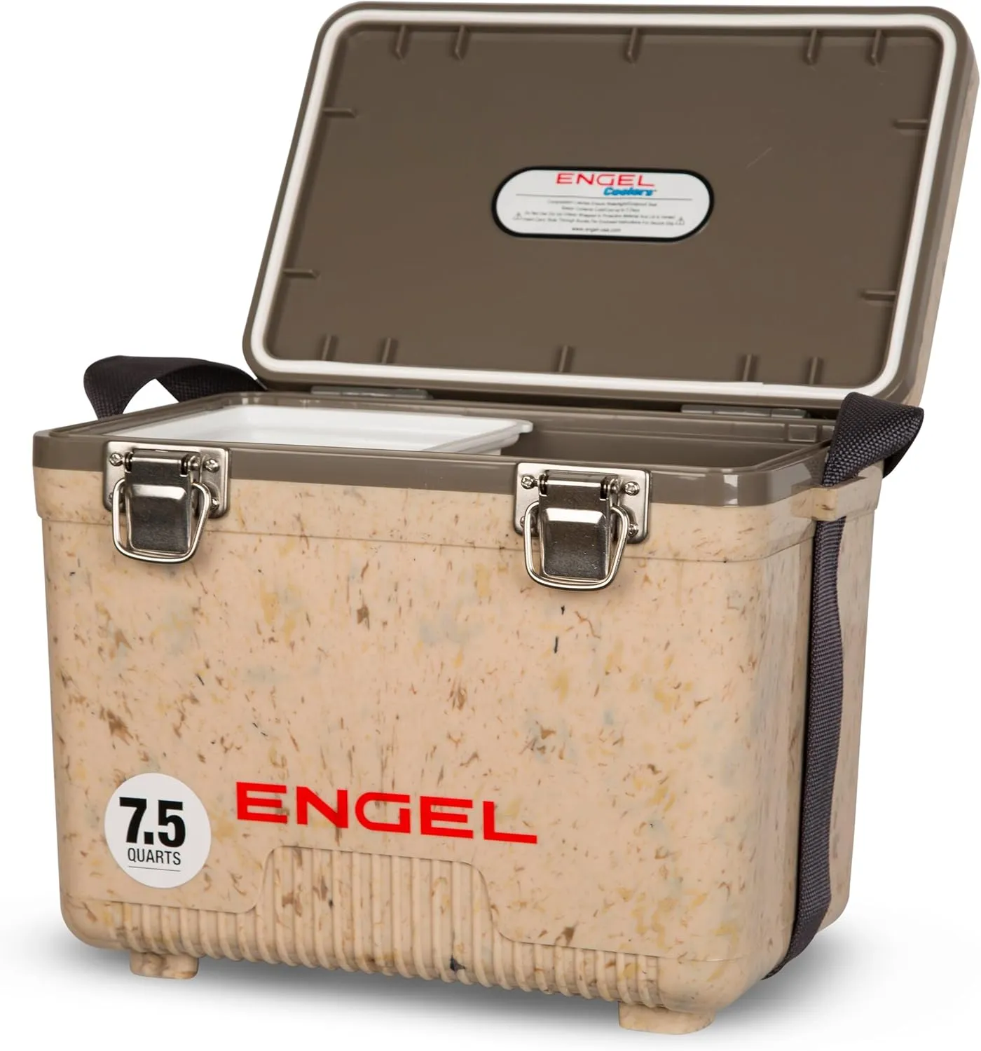 Engel UC7 7.5qt Leak-Proof, Air Tight, Drybox Cooler and Small Hard Shell Lunchbox for Men and Women