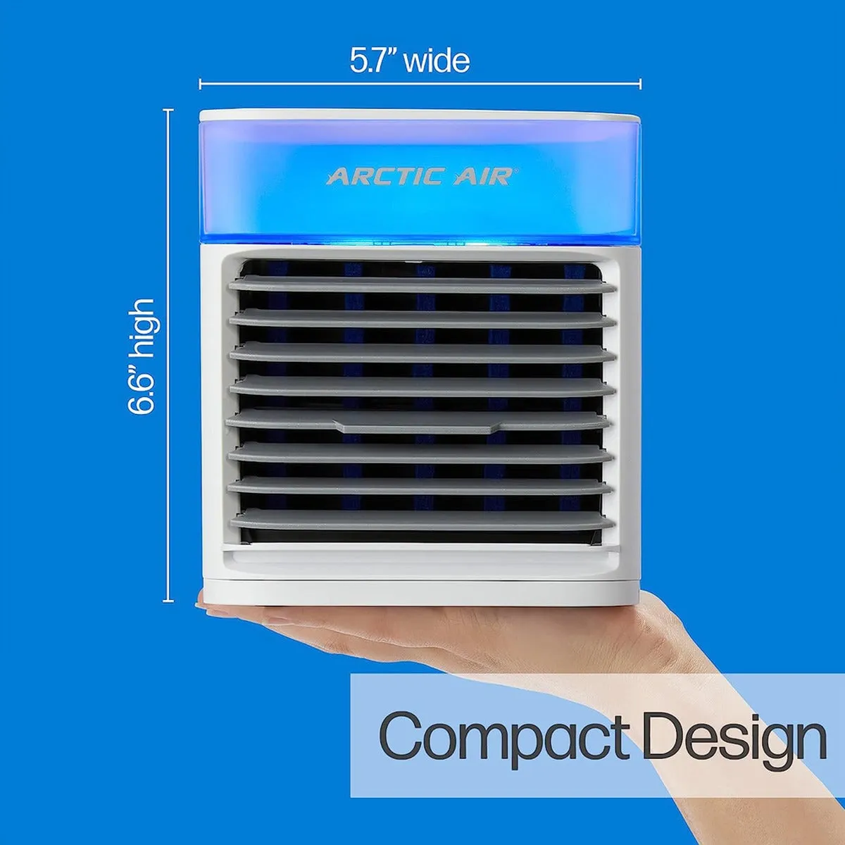 Evaporative Mini Air Conditioner | 3-in-1 Portable USB Air Cooler Fan