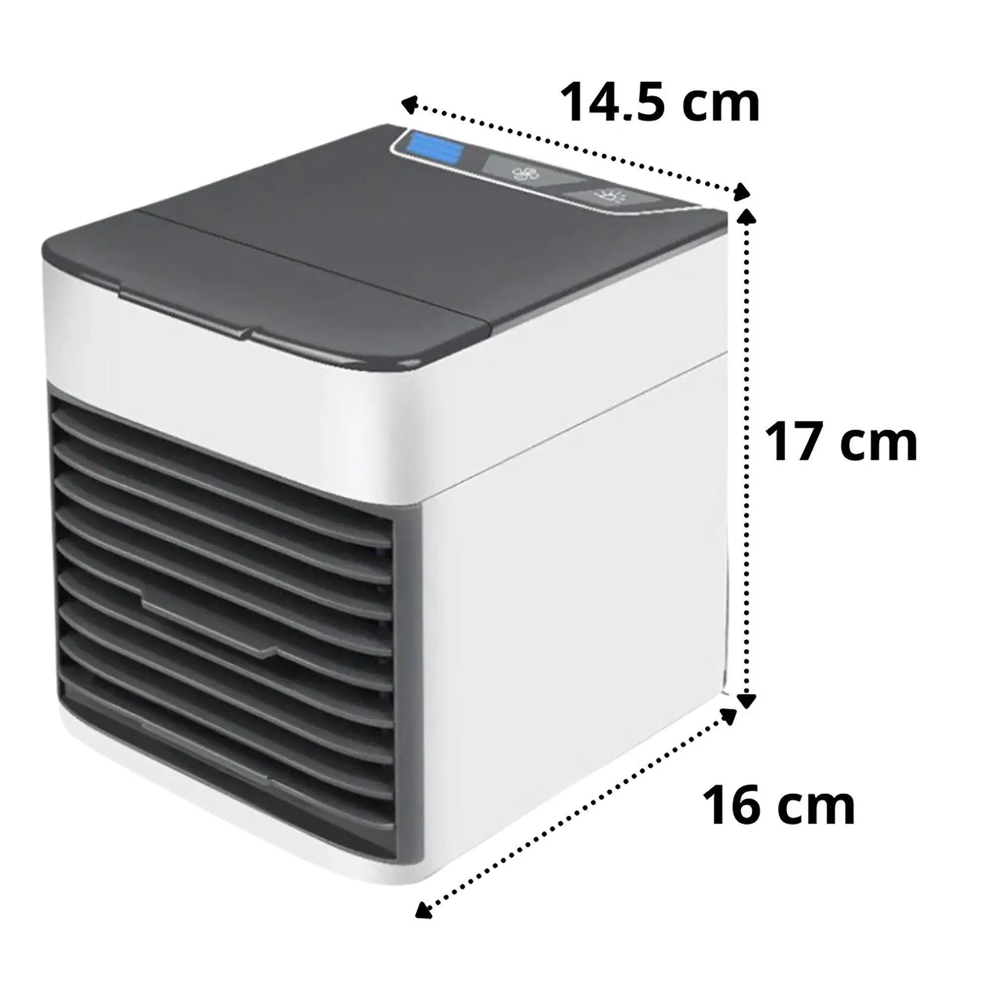 Evaporative Mini Air Conditioner | 3-in-1 Portable USB Air Cooler Fan