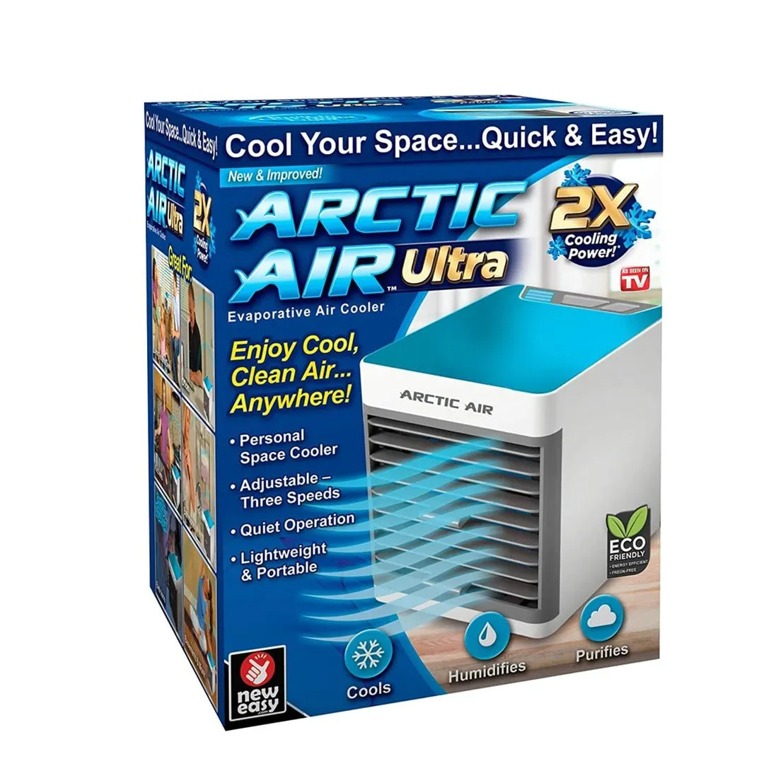 Evaporative Mini Air Conditioner | 3-in-1 Portable USB Air Cooler Fan