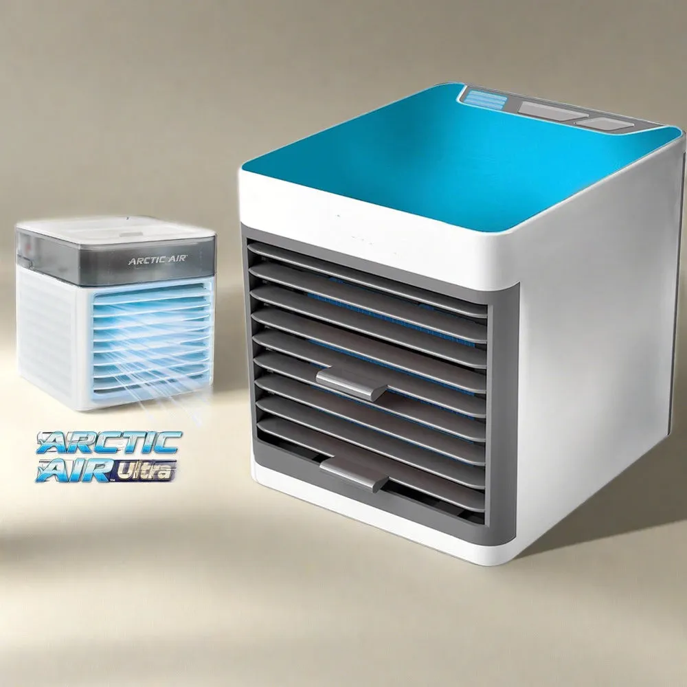 Evaporative Mini Air Conditioner | 3-in-1 Portable USB Air Cooler Fan