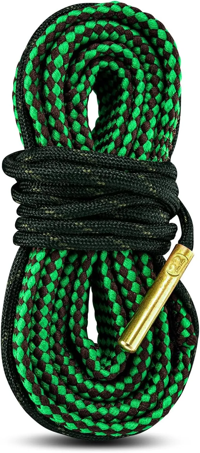 EZshoot Bore Cleaner, Gun Cleaner for .223 5.56mm/.22/9mm/.380/12 GA/.30/.308/.44 Cal and Others More Calibers, Reusable and Compact Bore Cleaner