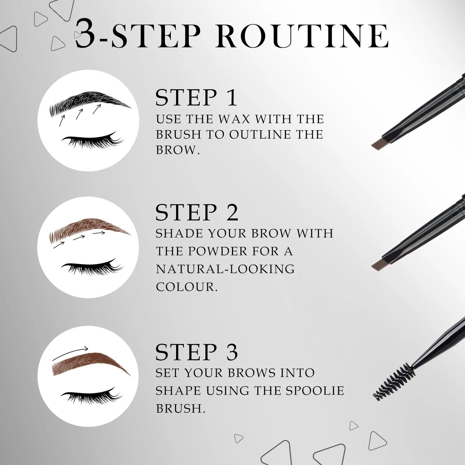 FC HD Shape Up Brow Kit Brown 02 2.8g