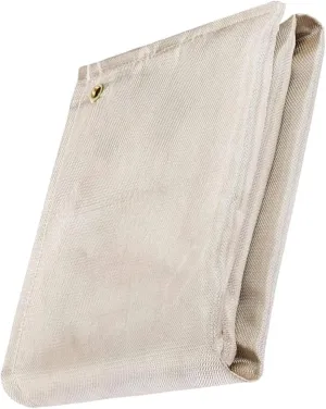 Fireproof Camping Blanket Outdoor Heat Shield Fire Retardant Mat Fiberglass Insulated Fire Mat for Fire Pit and Picnic and Durable