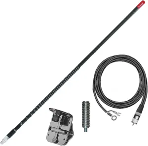 FIRESTIK 3ft Single Mirror NGP Kit Complete, Black, FG3648B
