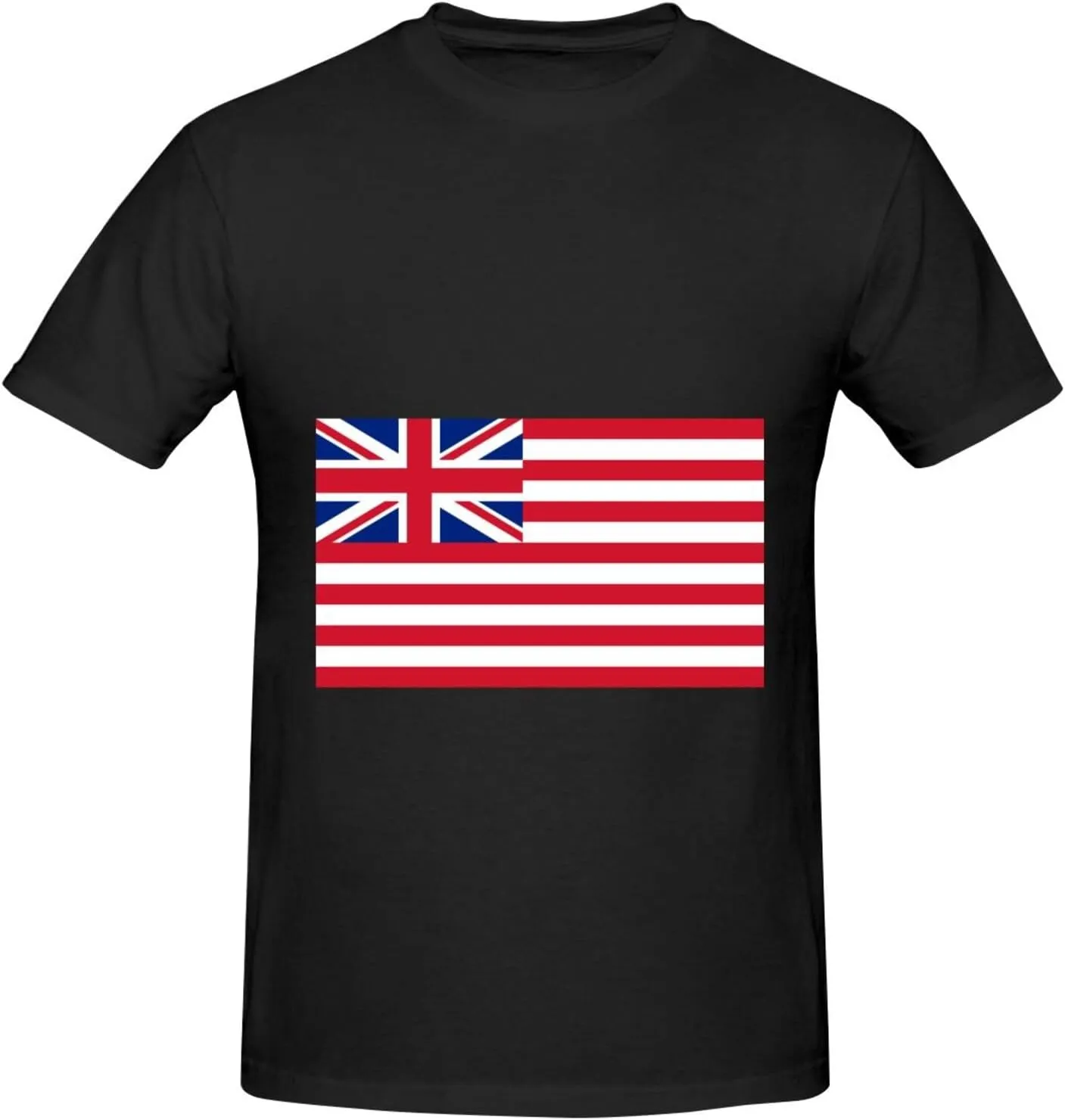 Flag of The British East India Company (1801) T-Shirt Cotton Short Sleeve for Men Women T-Shirt