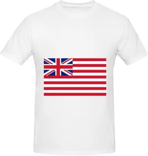 Flag of The British East India Company (1801) T-Shirt Cotton Short Sleeve for Men Women T-Shirt