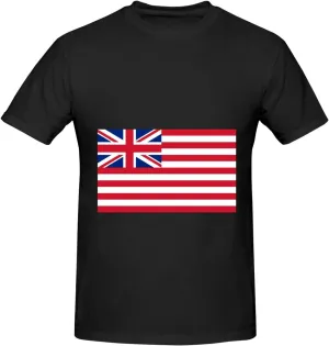 Flag of The British East India Company (1801) T-Shirt Cotton Short Sleeve for Men Women T-Shirt
