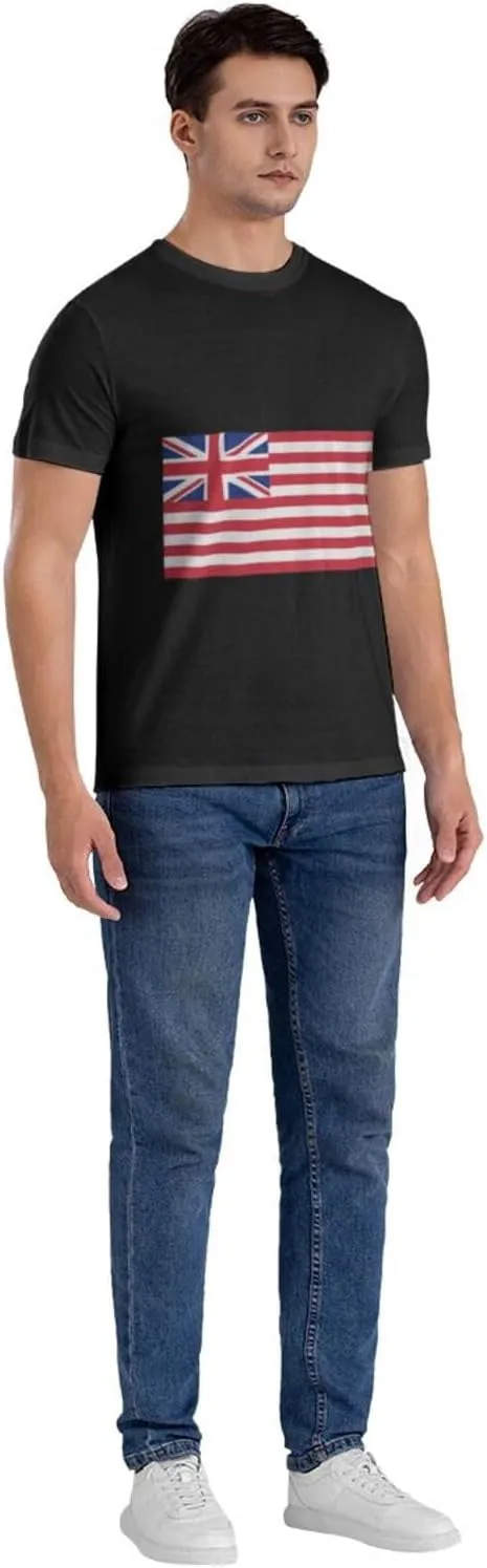 Flag of The British East India Company (1801) T-Shirt Cotton Short Sleeve for Men Women T-Shirt