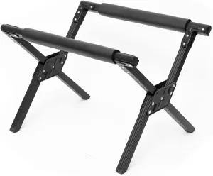 Folding Cooler Stand Frame, Multipurpose Aluminum Alloy Portable Strong Load Bearing Camping Cooler Stand Foldable Fridge Ice Box Holder for Camping Hiking BBQ Cooking Picnic Outdoor