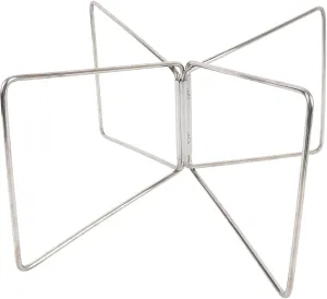 Folding Cooler Stand, Portable Box Stand Cooler Holder with Carry Bag, All Terrain Design Stainless Steel Camping Storage Box Stand Fridge Ice Box Holder for Outdoor Picnic
