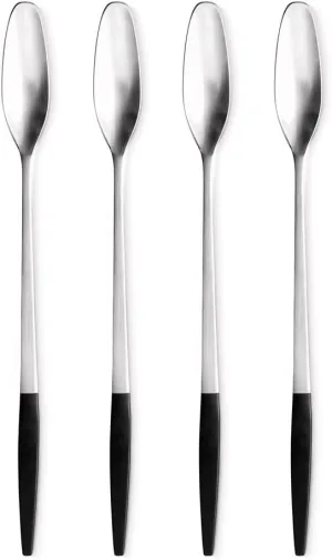 Folke Arström Focus De Luxe Multi Spoons in Box, Silver, 4-Piece
