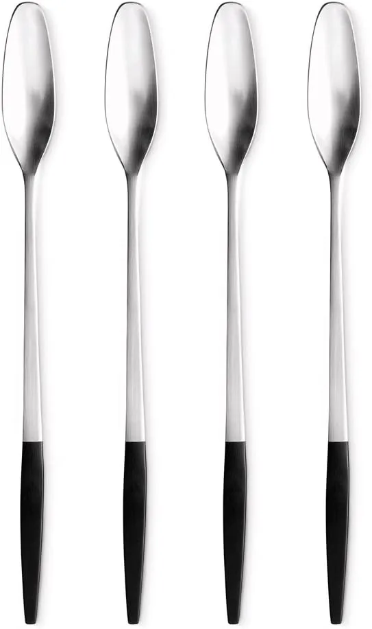 Folke Arström Focus De Luxe Multi Spoons in Box, Silver, 4-Piece