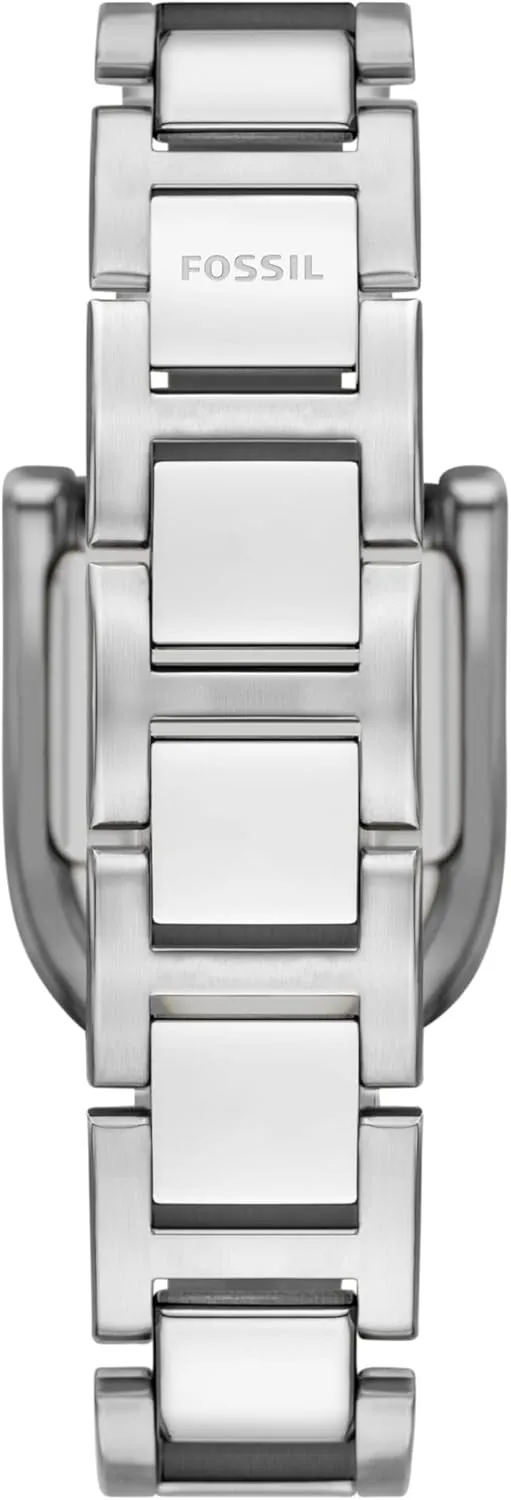 Fossil Women's Harwell Quartz Stainless Steel and Leather Three-Hand Watch