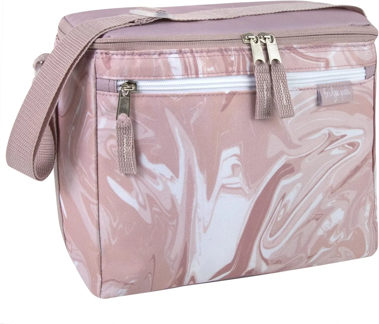 Fridge Pak Insulated Adult Lunch Box & 12 Can Large Capacity Can Cooler Bag