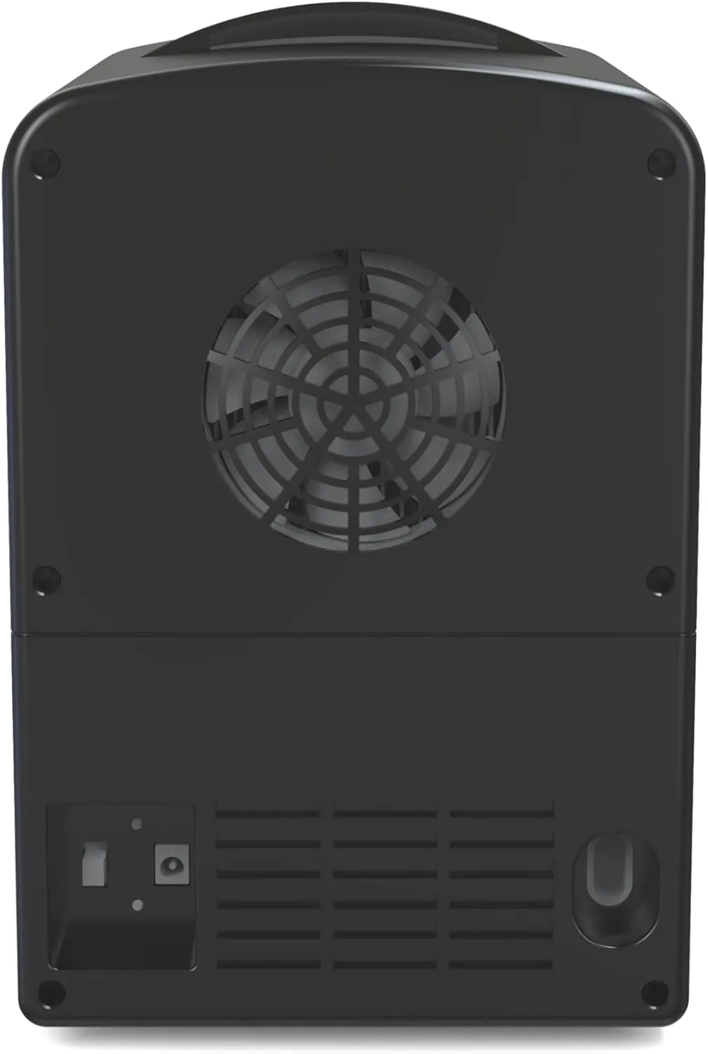 Frigidaire Retro Mini Personal Fridge Cooler, Holds up to 6 Cans, Portable for Car, Office, Bedroom, Dorm Room, or Cabin, AC and DC input, Black