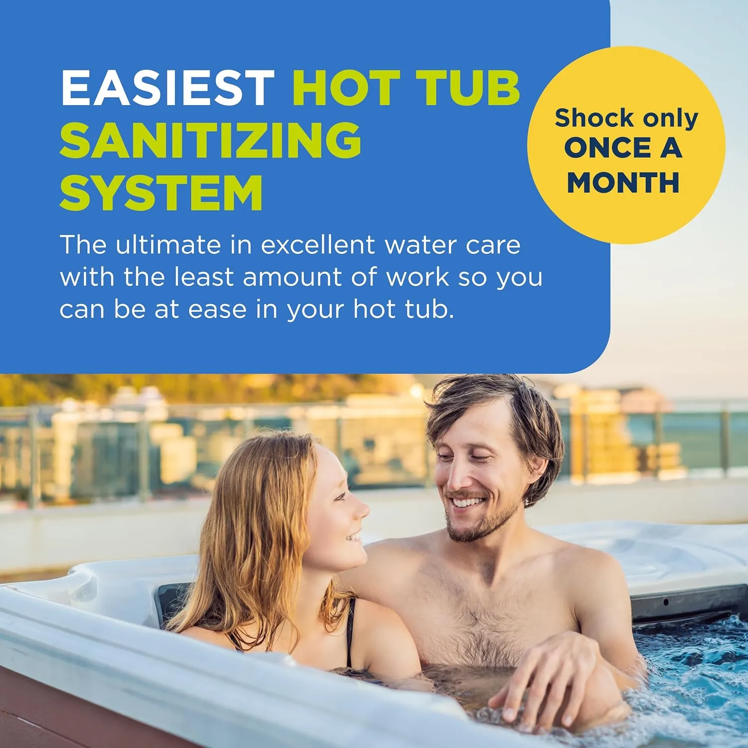 FROG @Ease Floating System for Hot Tubs with 3 Replacement @Ease SmartChlor Cartridges & 3 Pack of FROG Maintain - Hot Tub Maintenance System with Sanitizing Minerals & SmartChlor Technology