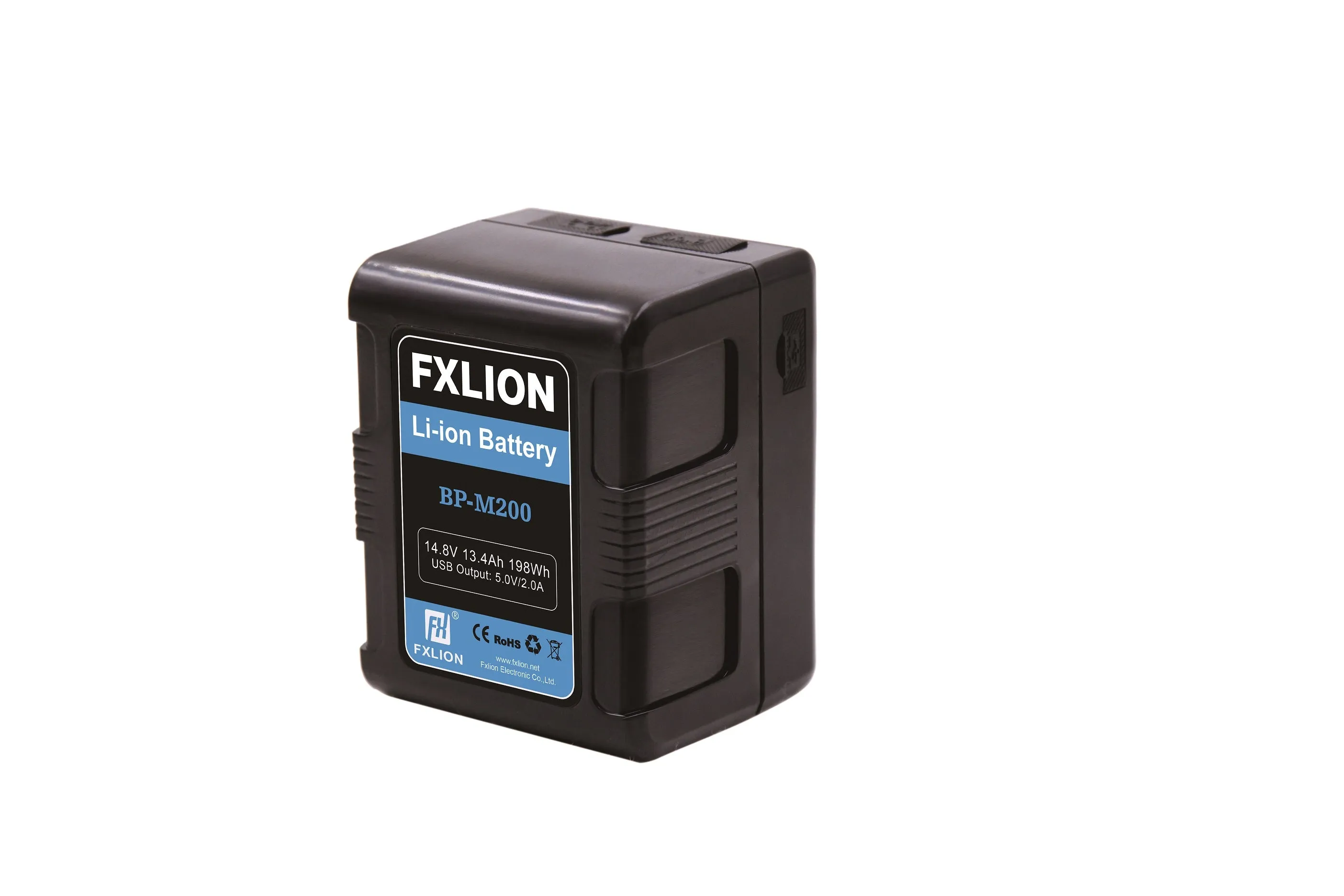 Fxlion BP-M200-KA Square V-Mount Compact Lithium-Ion Battery Kit