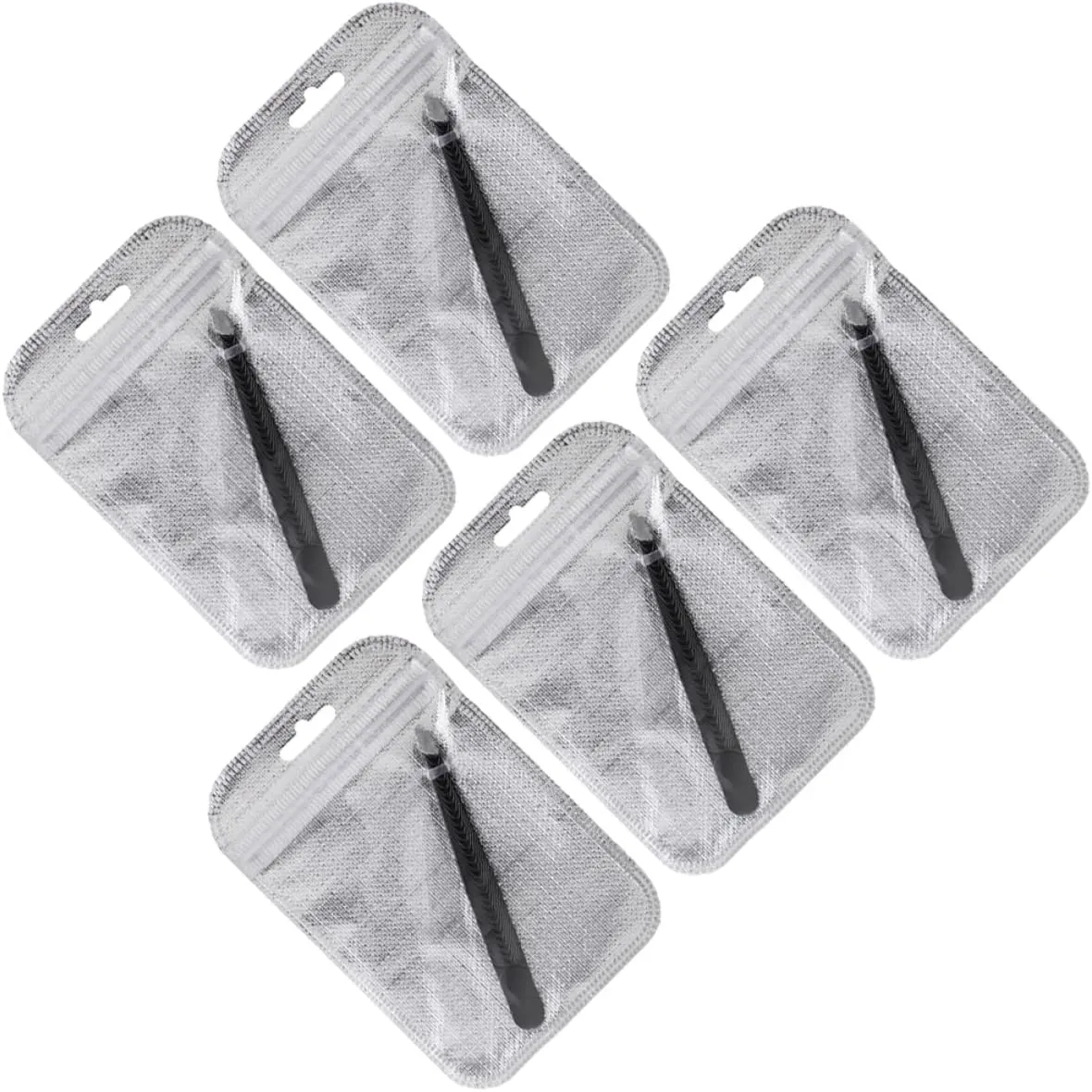 GALPADA 10pcs Stainless Steel Eyebrow Tweezers Precision Eyebrow Grooming Ergonomic Design Lightweight Portable Makeup Tool for Men and Women for Home Travel