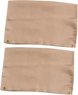 GANAZONO 2Pcs Fire Retardant Insulation Blankets Fireproof Mats for BBQ Camping Outdoor Activities Flame Resistant Material for Safety and Cleanliness