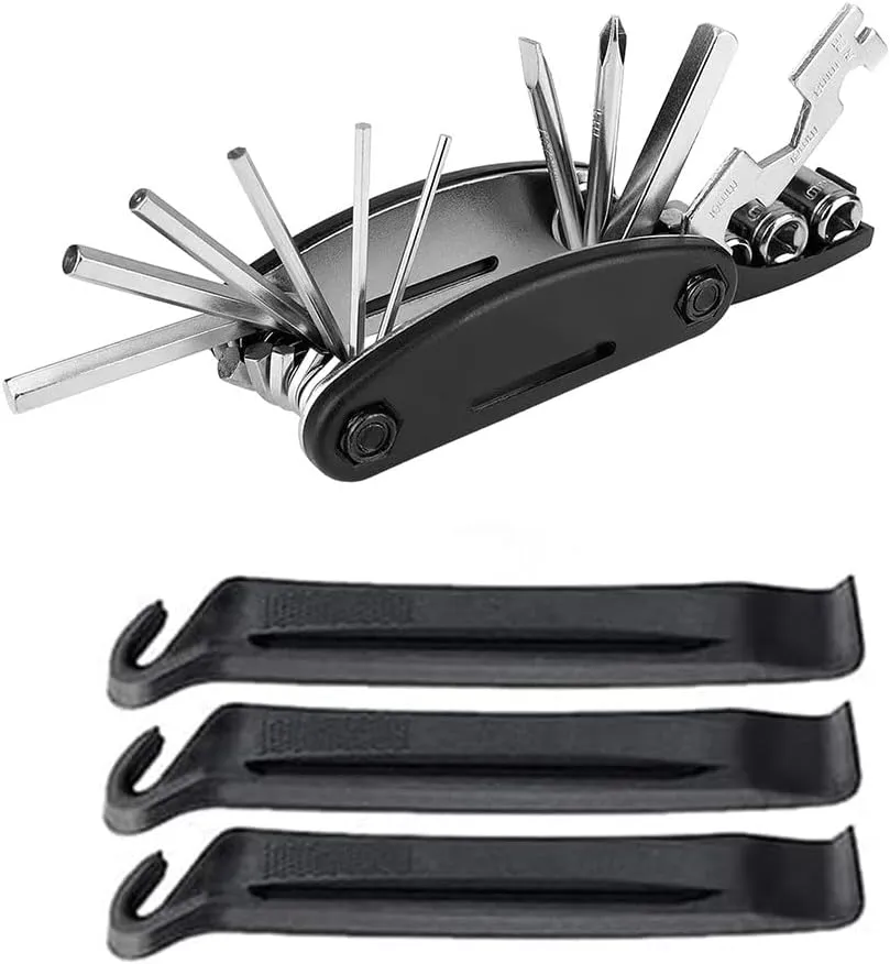 Garmin Rally XC100 Single-Side Power Meter Bike Pedals Bundle with Compact Bike Tool for Repair - Shimano SPD Cleats - Total Power & Cadence - 010-02388-05