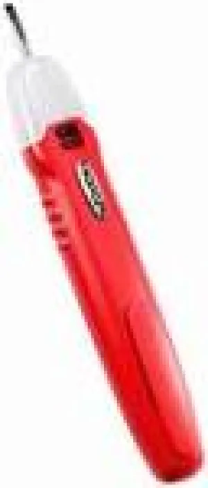 GB Gardner Bender GCV-3206 Probe and Continuity Tester with Screwdriver Tip, 12 to 250 VAC/VDC, LED Display, Functions: Voltage, Red