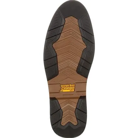 GB00114 Brown Carbo-Tec Waterproof Lacer Georgia Mens Work Boots