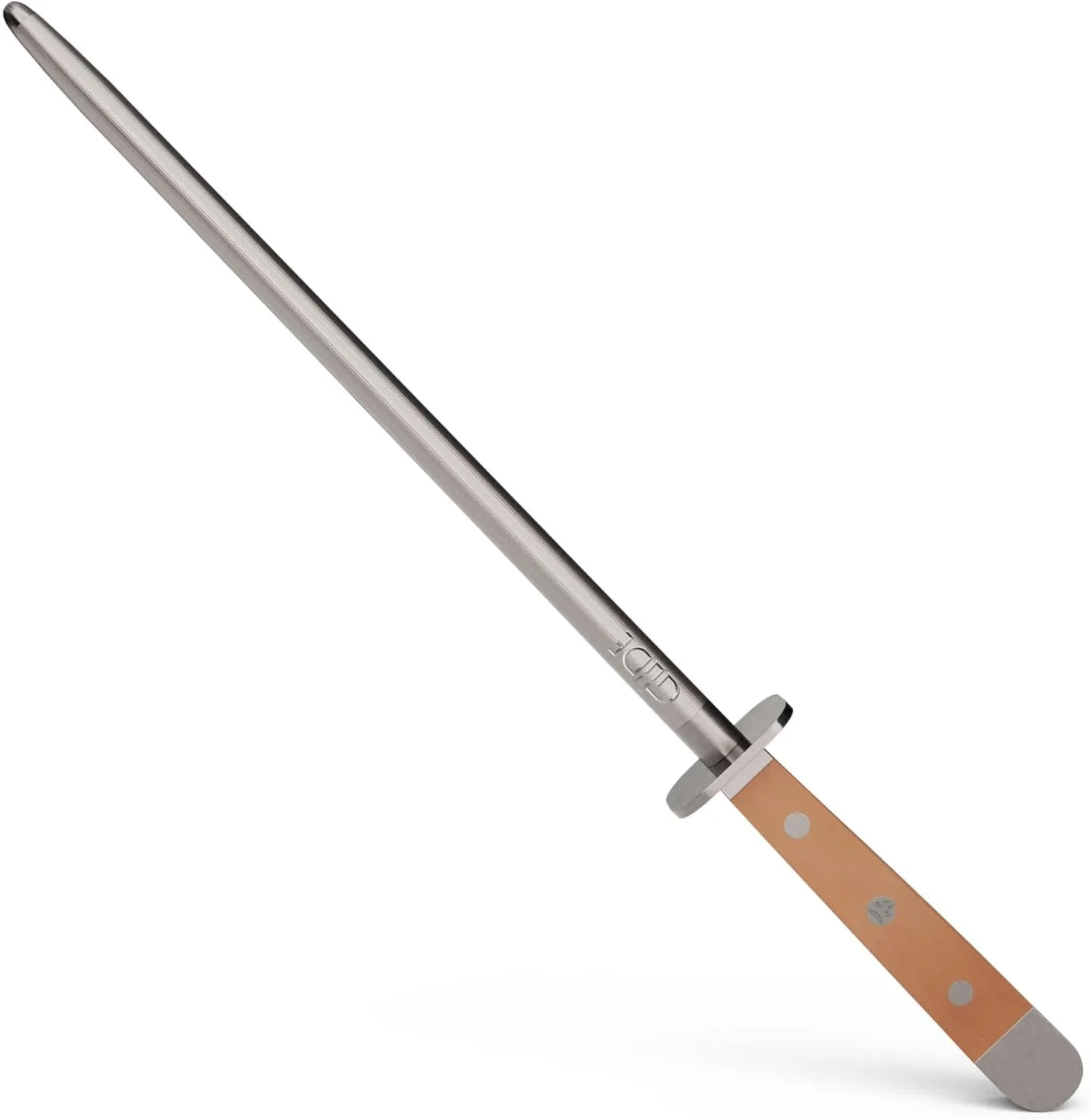 Güde Alpha Pear Series Hand Forged Sharpening Steel, 10-in - Ice Hardened - Made in Solingen, Germany Since 1910