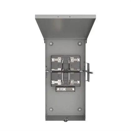 GE ABB - Fusible Switch | NEMA 1, 600A, 240VAC, 3 Poles - TG4326
